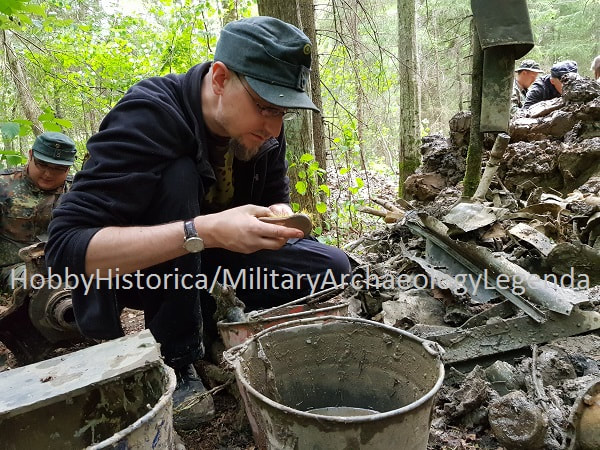 legenda hobbyhistorica expedition ww2 archaeology exhumation latvian ss