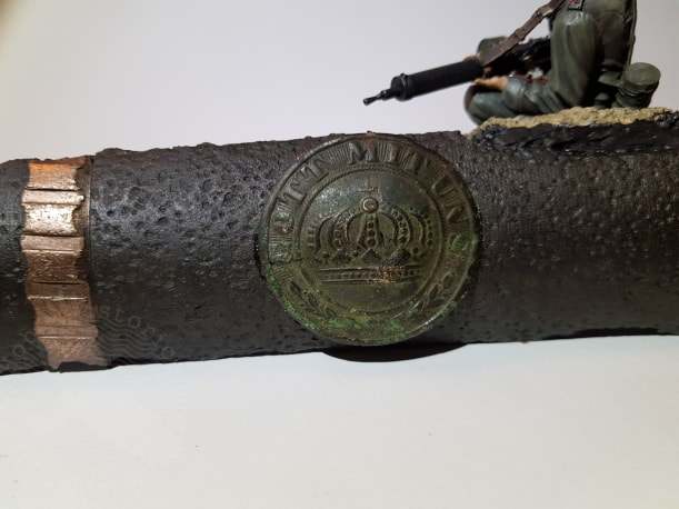 hobbyhistorica yngve sjodin inka ww1 german machinegunner jeff shiu 1/16 miniature modelling machinegun hill latvia 