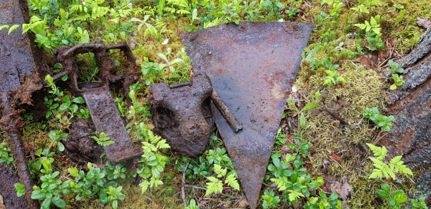 hobbyhistorica ww2 relic hunting metal detecting yngve sjodin inka battlefield recovery fisher f5 garrett history hunter