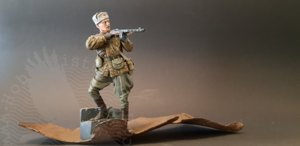 yngve sjodin art hobbyhistorica relic-art quasar miniatures soviet soldier 120mm scale 1/16 miniature modelling