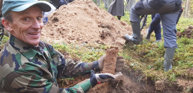 legenda international expedition 2019 soldier recovery ww2 exhumation reburial