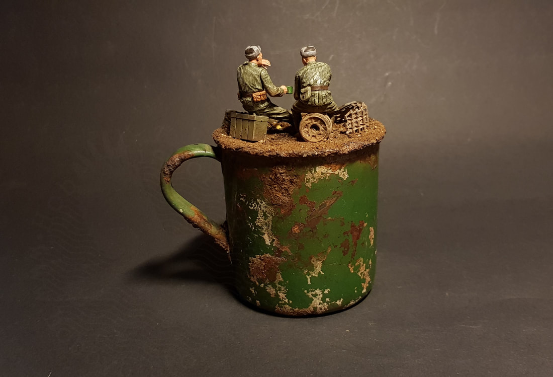 hobbyhistorica art yngve sjødin inka holmes ww2 art modelling diorama relic-art soviet soldier cup red army 