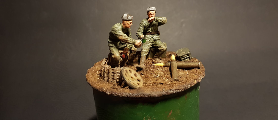 hobbyhistorica art yngve sjødin inka holmes ww2 art modelling diorama relic-art soviet soldier cup red army 