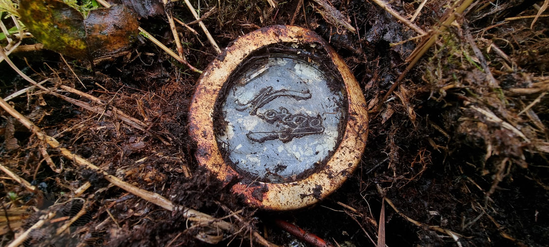 hobbyhistorica metal detecting battlefield archaeology edelweiss heer belt buckle relic hunting inka holmes yngve sjødin fisher f5 gebirgsjäger