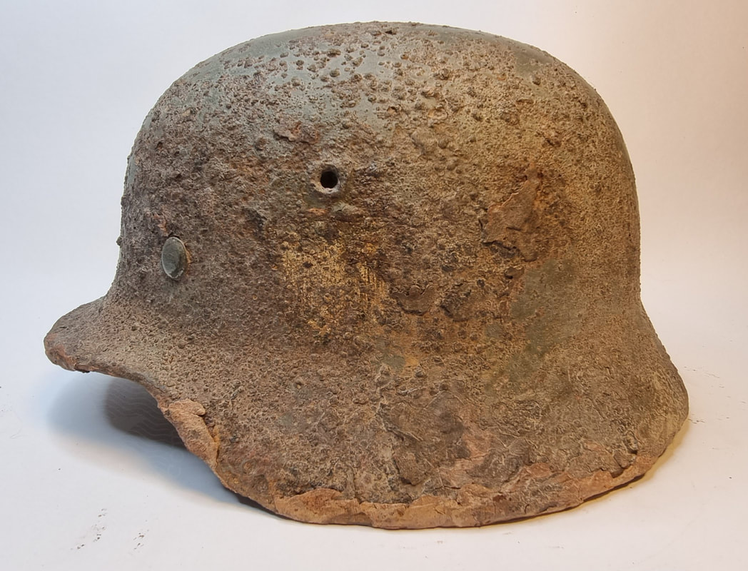 hobbyhistorica relic hunting ww2 gebirgsjäger helmets german helmets wehrmacht  winter camo whitewash 