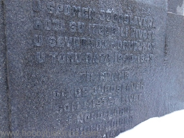 yugoslav partizan memorial ww2 pow ss lager botn polarbahn